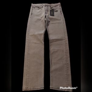 Rag & Bone Slim Fit 2 Gray Womens Button Fly Jeans NWT Size 31